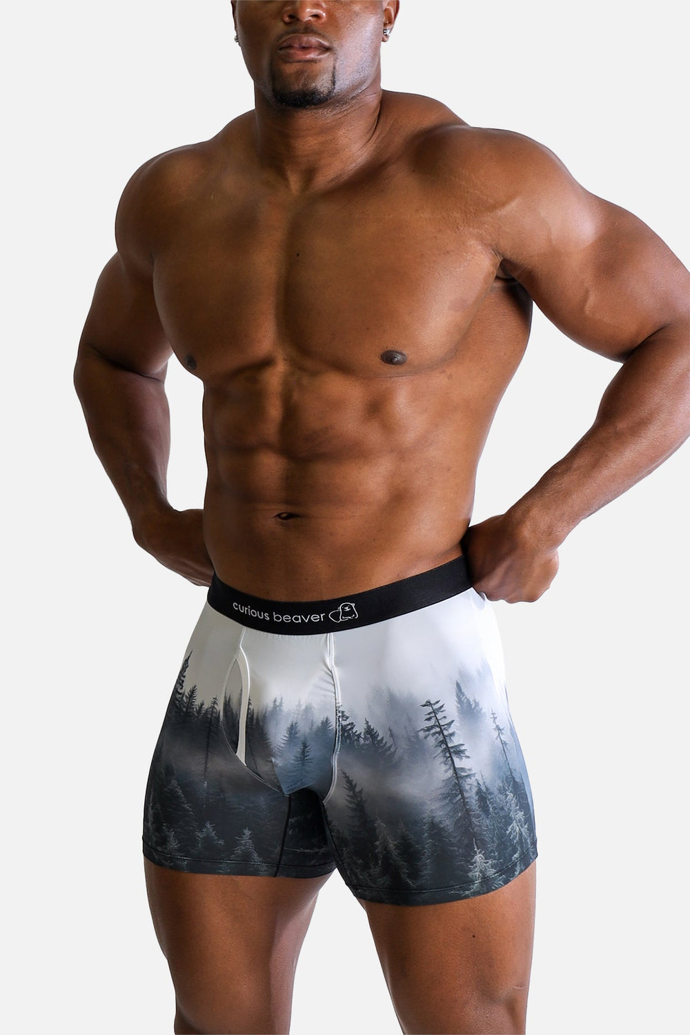 Men's Boxer Briefs - Forest
