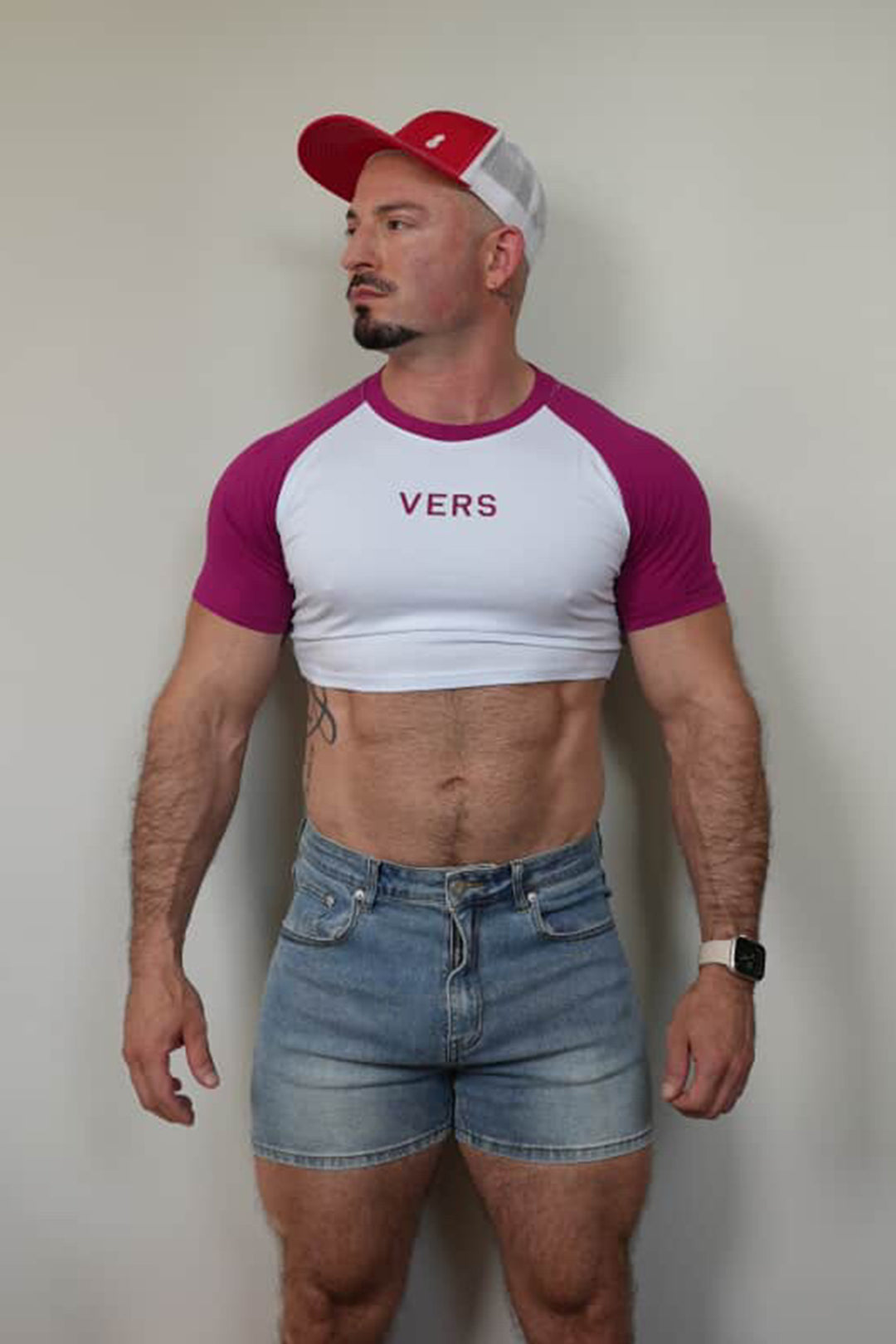 Muscle-Fit Crop Tee - Versatile