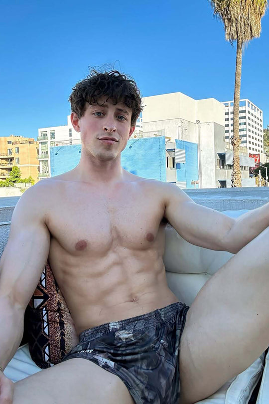 Stretch-It 2" Athletic Short Shorts - Leaf Camo