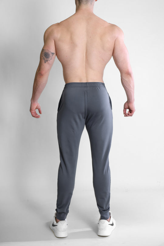 Peek-A-Boo Joggers - Dark Grey