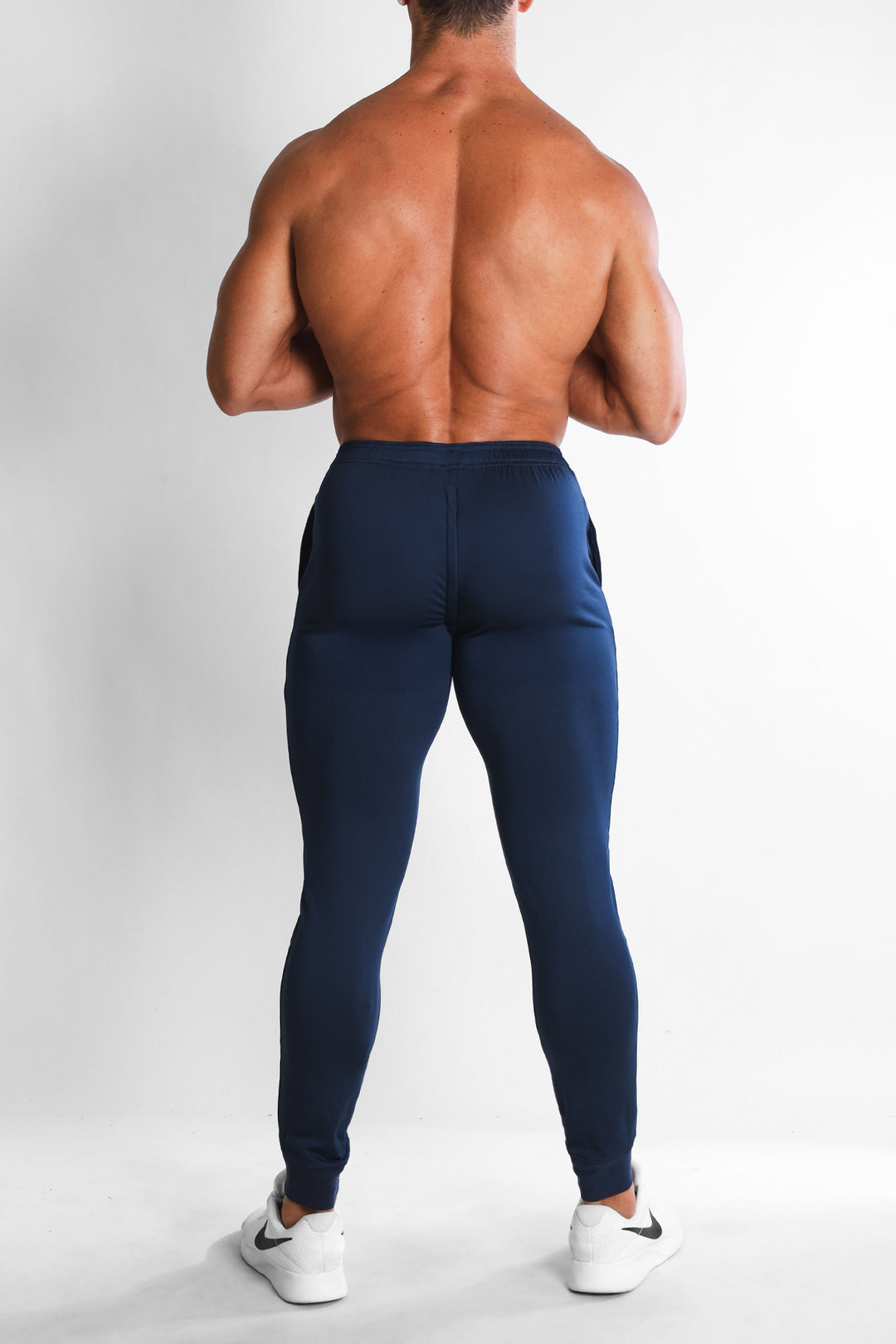 Peek-A-Boo Joggers - Navy