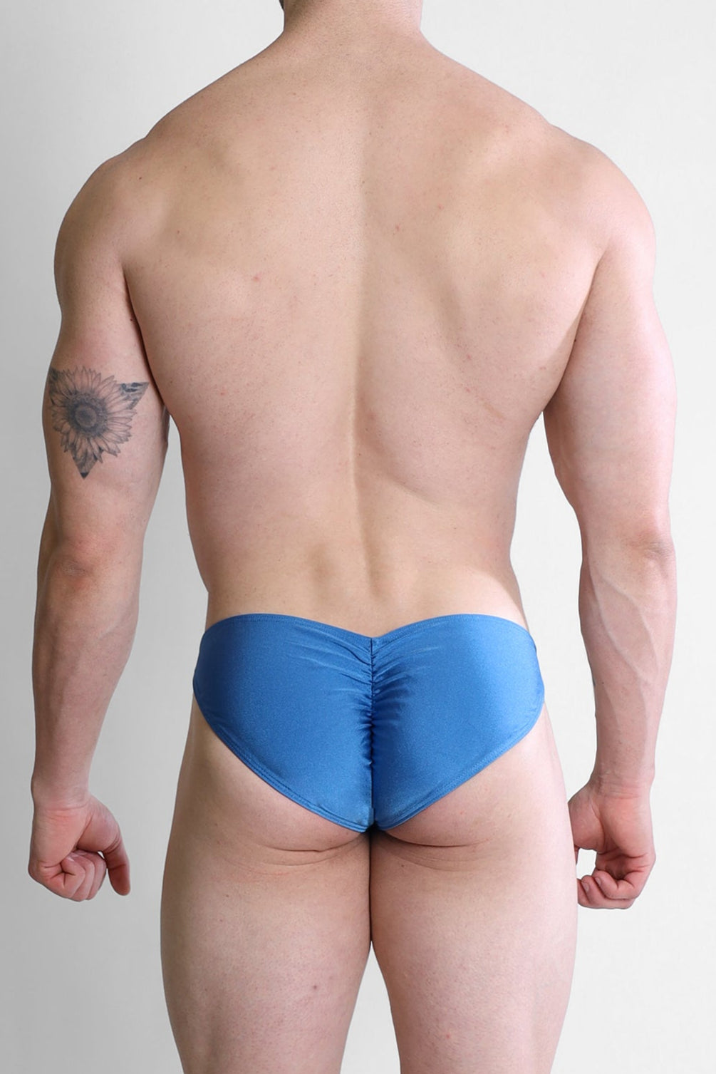 Dynamic Classic Scrunch-Butt Brief - Neon Blue