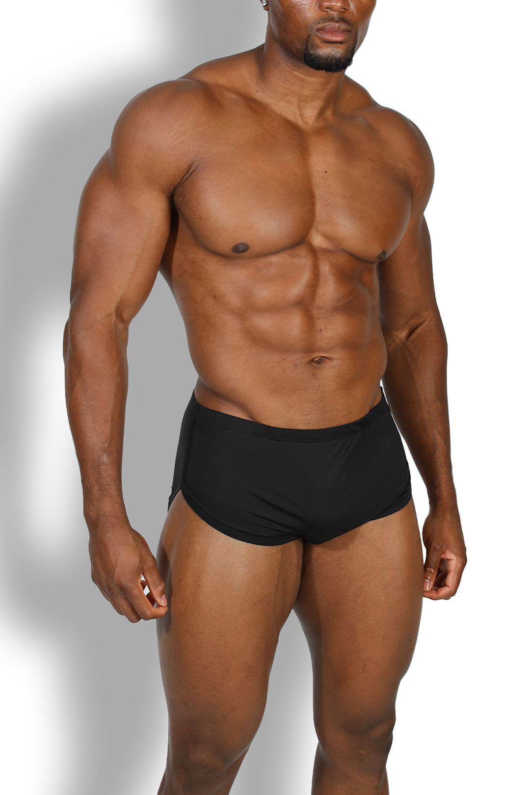 Cool-Dri 2-in-1 Shorts with Thong Lining - Midnight Black