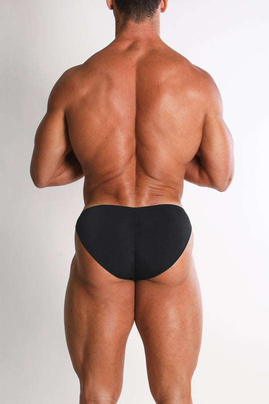 Premium Modal Scrunch-Back Brief - Noir