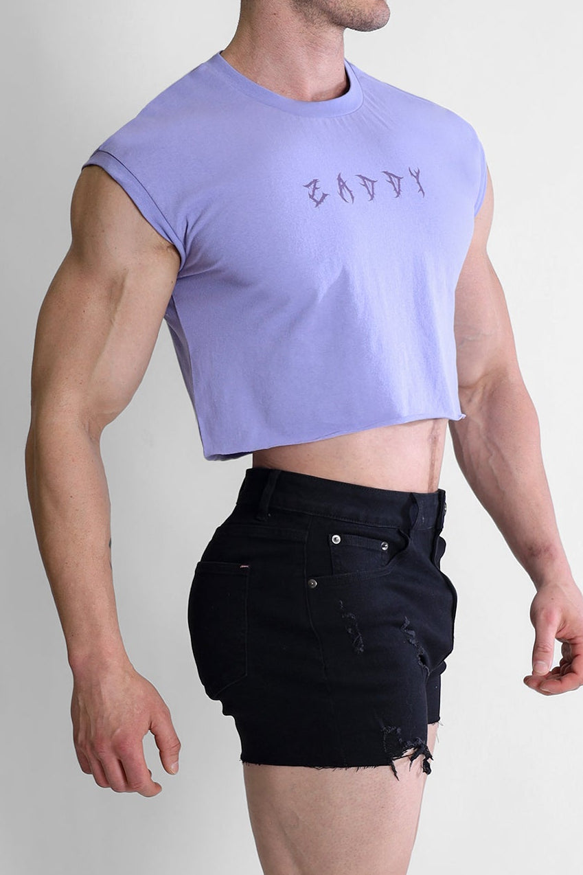 Escapism Muscle-Fit Crop Tank - Zaddy