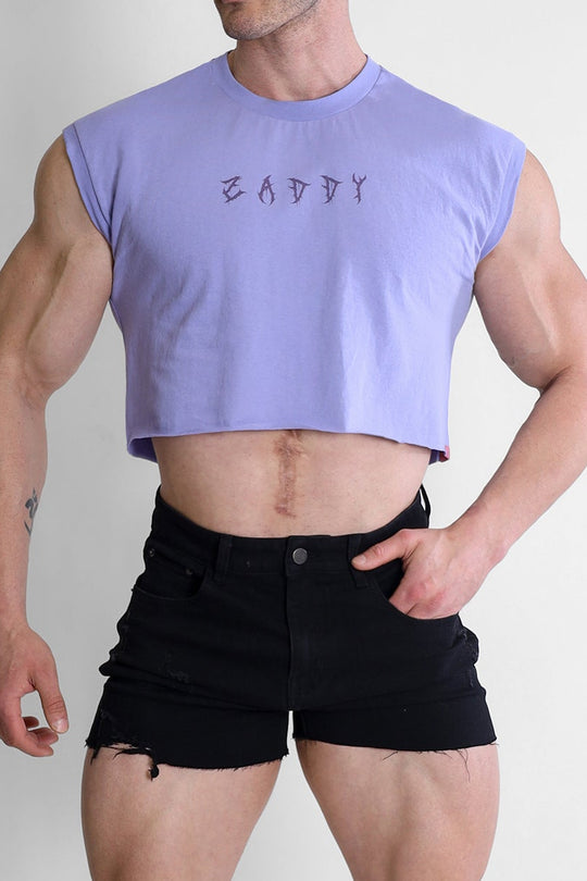 Escapism Muscle-Fit Crop Tank - Zaddy