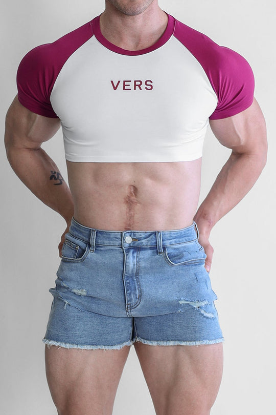 Muscle-Fit Crop Tee - Versatile