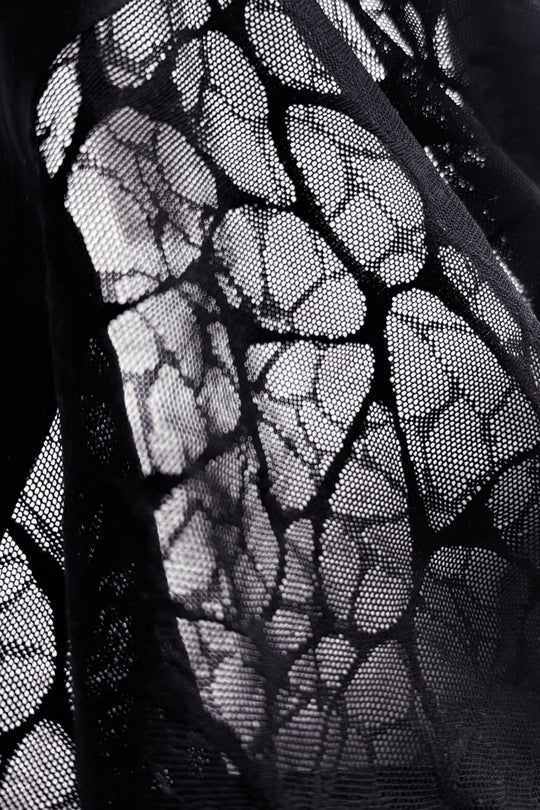 Geo-Mesh Seamless Boxers-  Charcoal Black