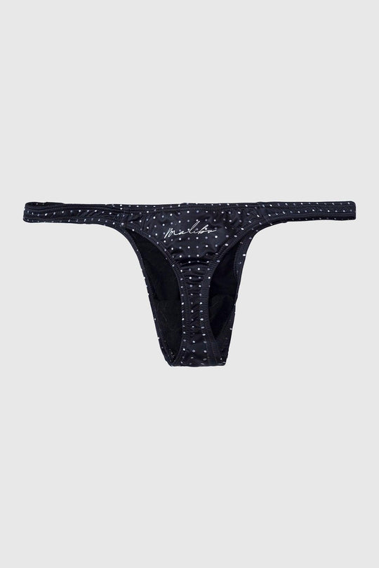 Cheeky Classic G-String Thong - Polka Dots - JJ Malibu 